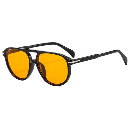 Trendy Oval Frame Sunglasses for Men and Women