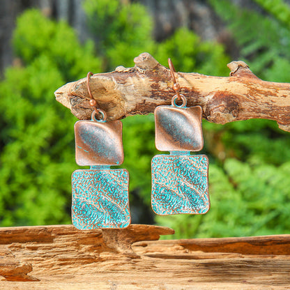 Vintage Geometric Earrings Set Bohemian Style