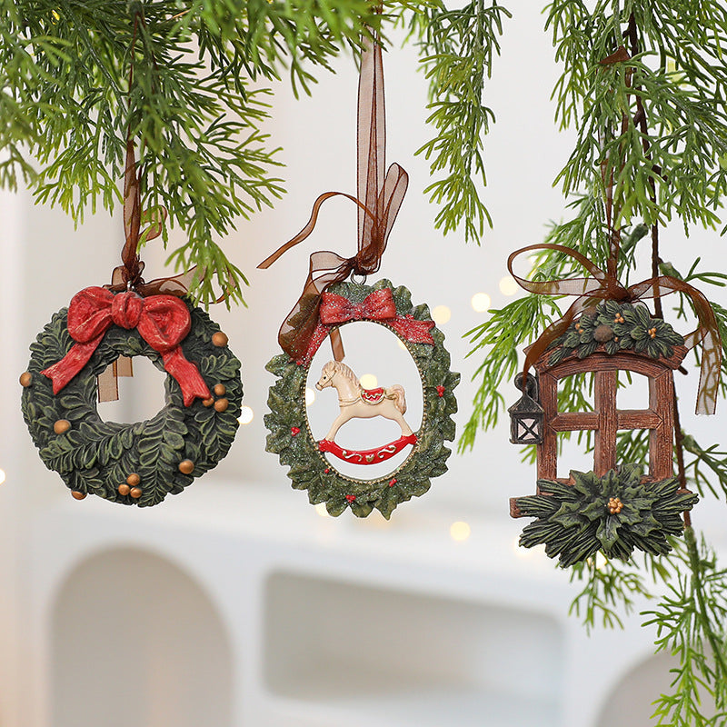 Colorful Christmas Tree Hanging Ornament
