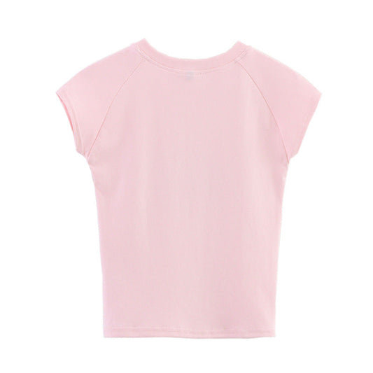 Fashion Sleeveless Crew Neck Crop Top
