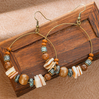 Ethnic Style Fashion Earrings Set Creative Autumn Jewelry