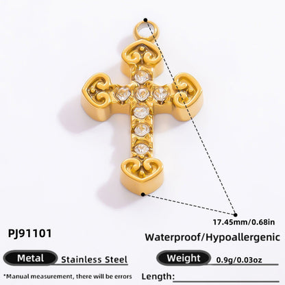 Minimalist DIY Jewelry Accessories Stainless Steel Necklace Pendant