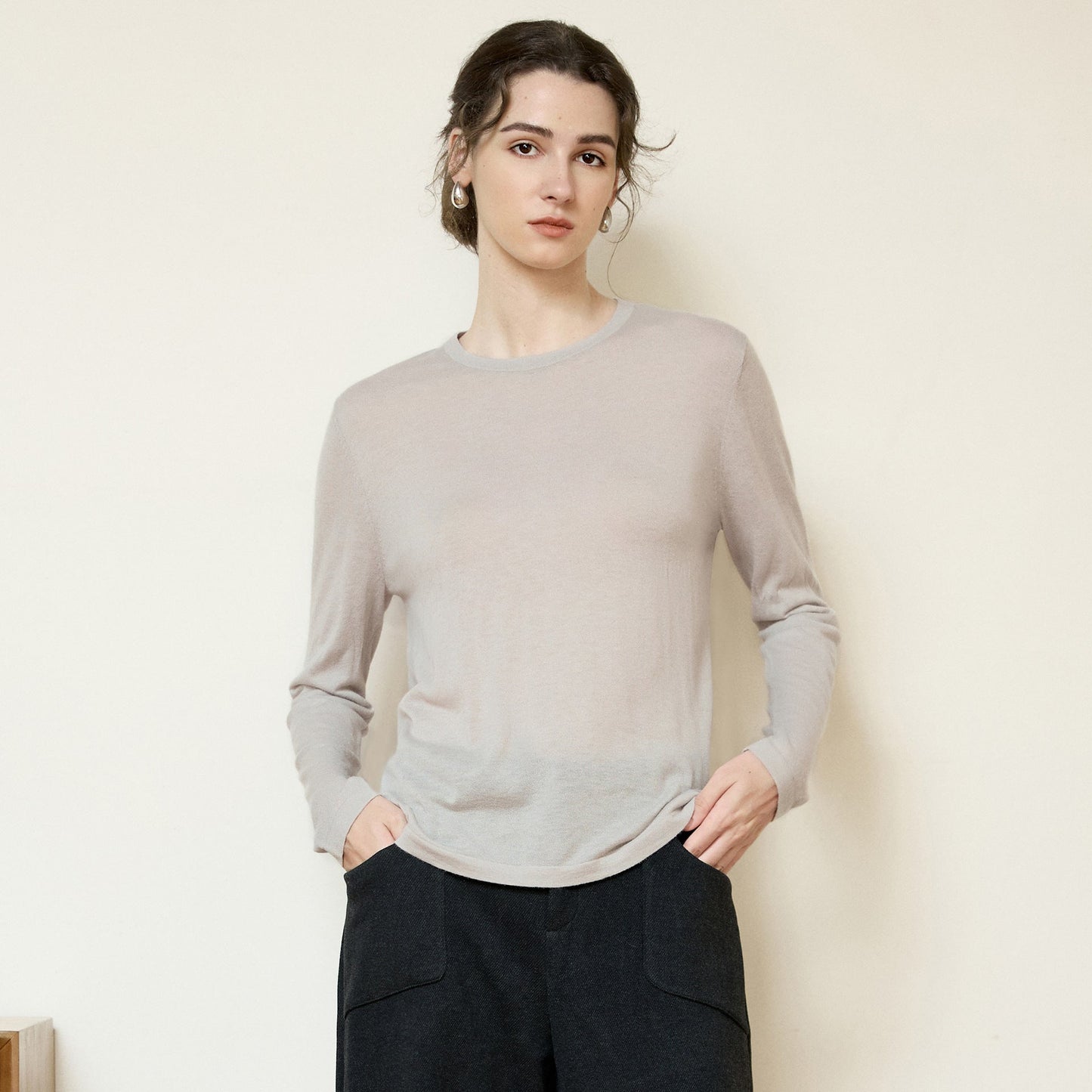 High-Quality Cashmere Blend Sweater for Women
