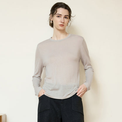 High-Quality Cashmere Blend Sweater for Women