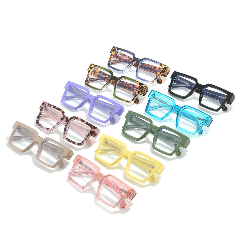 Square Frame Retro Reading Glasses for Men and Women