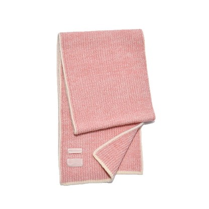 Elegant Thick Knit Solid Winter Warm Scarf