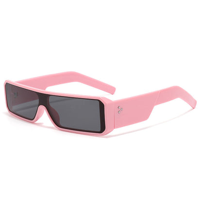 Y2K Retro Square Sunglasses Stylish Hip-Hop Shades