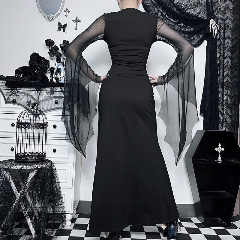 Dark Fashion Sexy Split Joint Dress