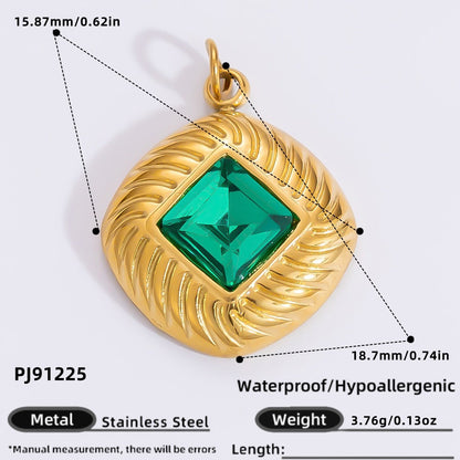 Butterfly Pendant Necklace Elegant Stainless Steel