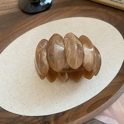 Vintage Wide Resin Splicing Acrylic Bracelets