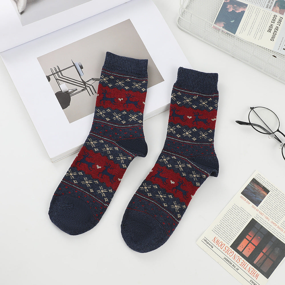 Christmas Cute Thick Warm Crew Socks
