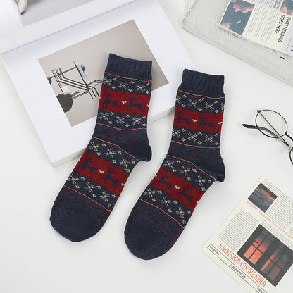 Christmas Cute Thick Warm Crew Socks