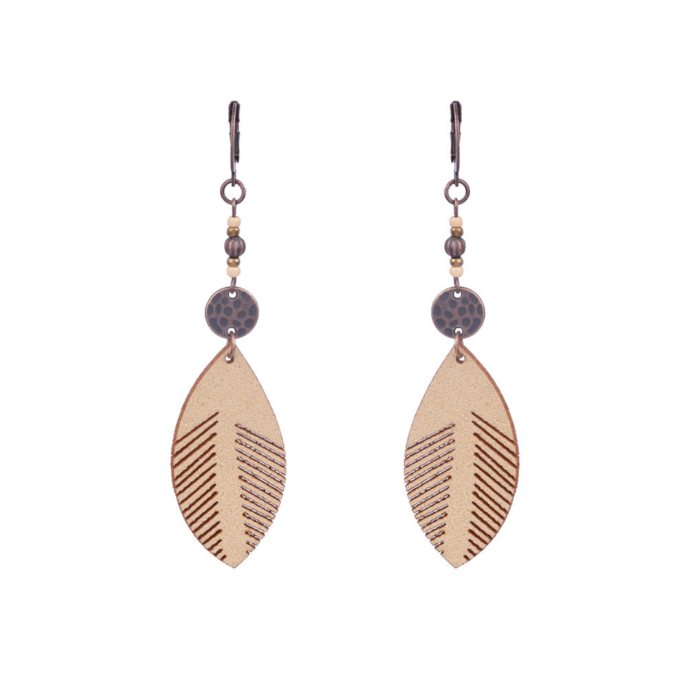 Trendy Vintage Boho Tassel Earrings Alloy Drop Dangle Jewelry Set