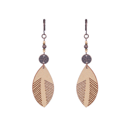 Trendy Vintage Boho Tassel Earrings Alloy Drop Dangle Jewelry Set