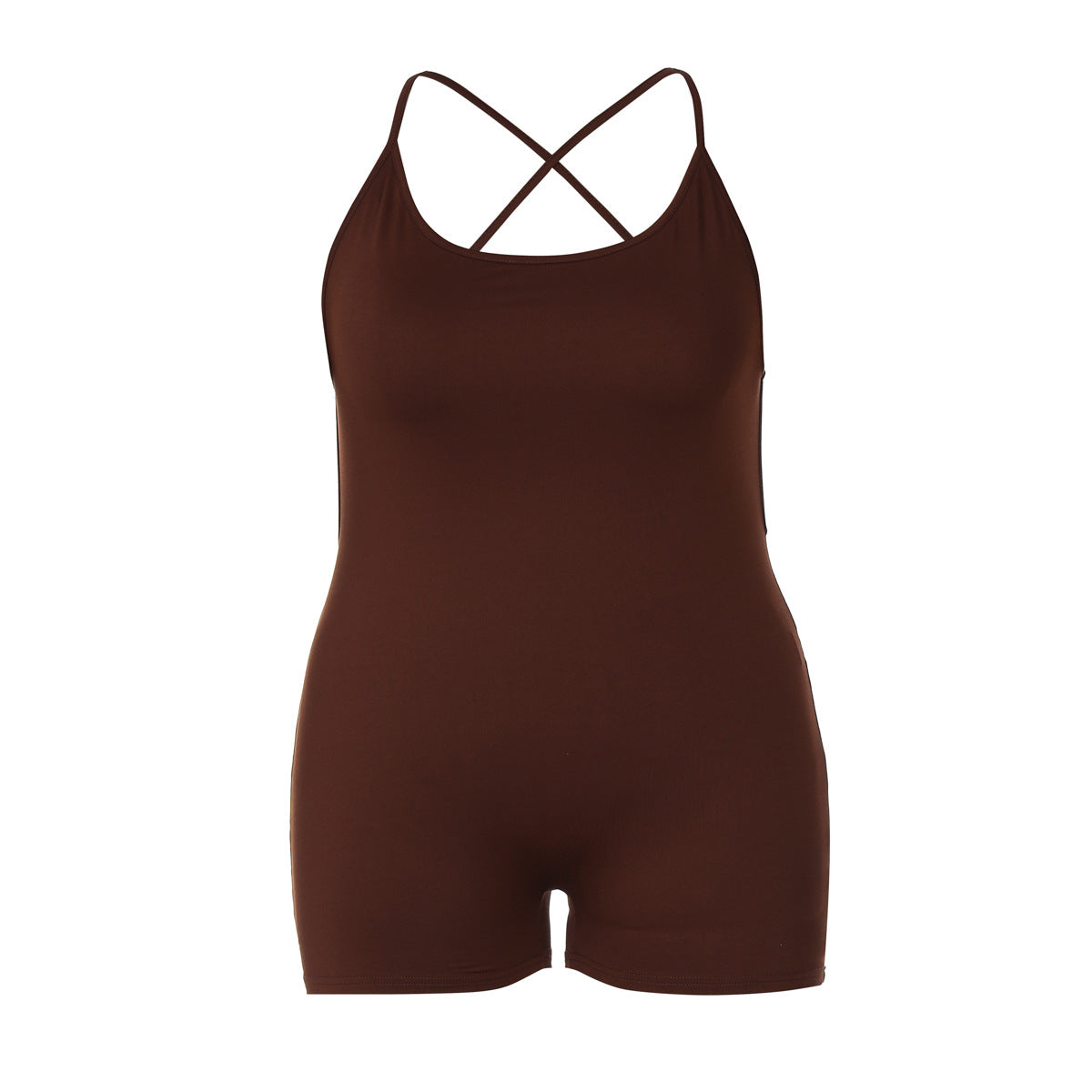 Trendy Plus Size Sleeveless Backless Jumpsuit Casual Chic