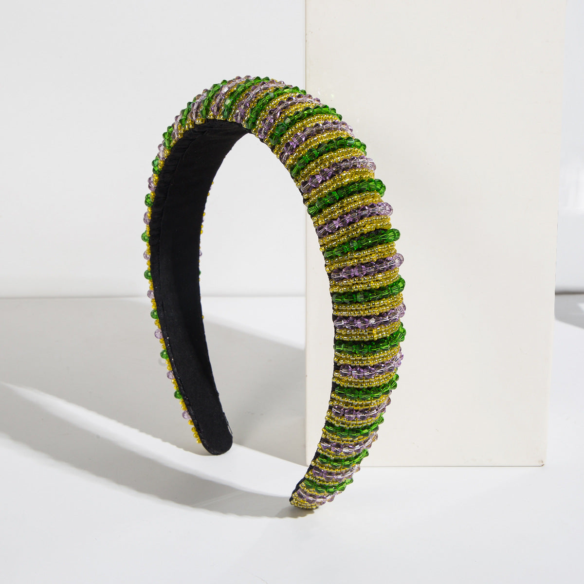 Handcrafted Beaded Headband Stylish Daily Hair Accessory