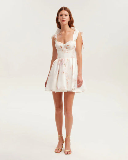 Off-Shoulder Chiffon Dress Elegant Casual Evening Gown
