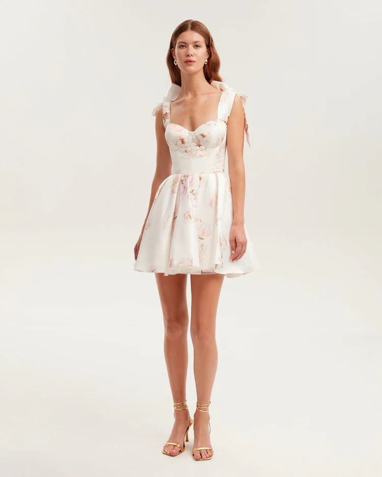New Off-Shoulder A-Line Evening Dress With Princess Sleeves