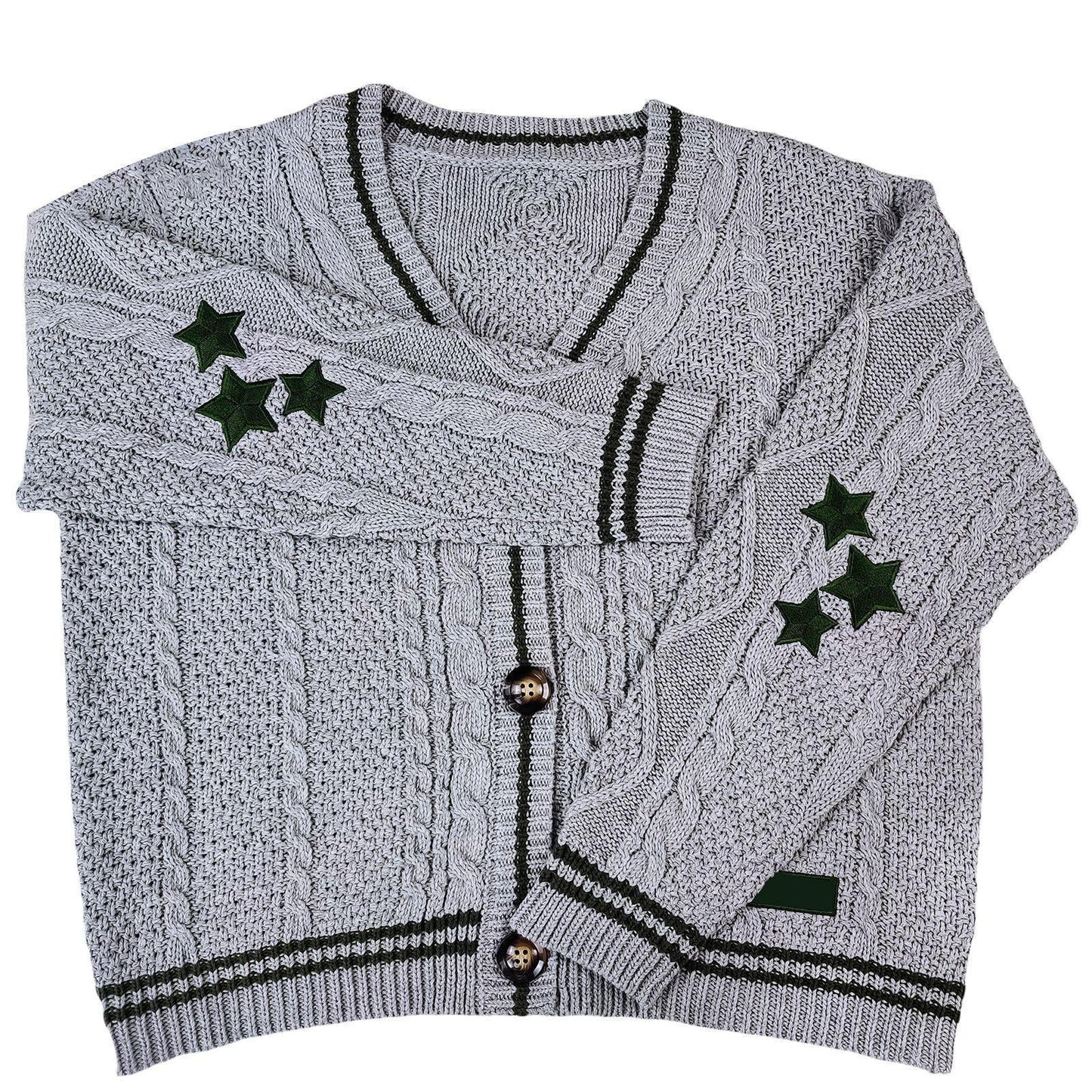 Autumn/Winter Solid Long Sleeved Cardigan Women'S Temperament Commuter Bat Knit Single Breasted Sweater Women'S Coat