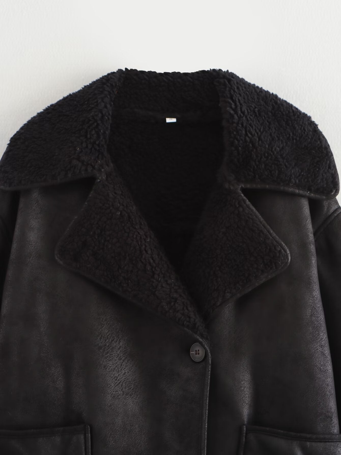 Winter Trendy Lapel Collar Thicken Warm Jacket