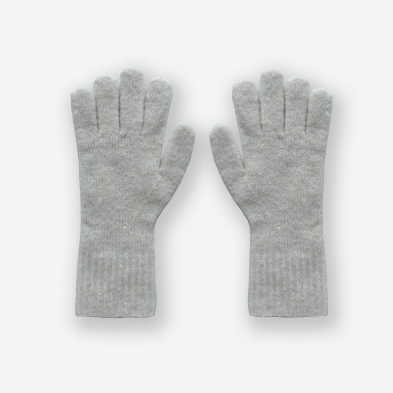 Handmade Wool Blend Sequin Mittens With Touch Screen Capability