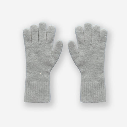 Handmade Wool Blend Sequin Mittens With Touch Screen Capability