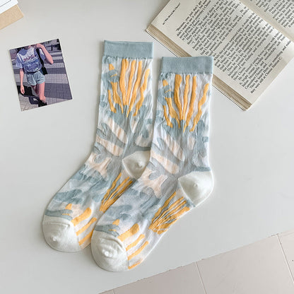 Rufia - Colorful Stripe Women's Socks