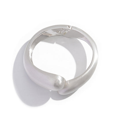 Geometric Wrinkled Spring Bangles Set Spring/Winter Style