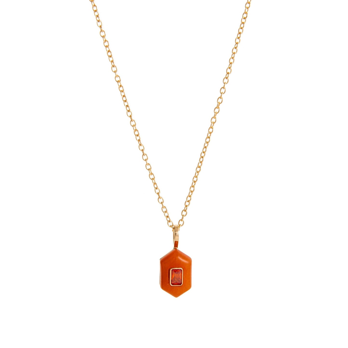 Trendy Rhinestone Waterdrop Pendant Chain Necklace
