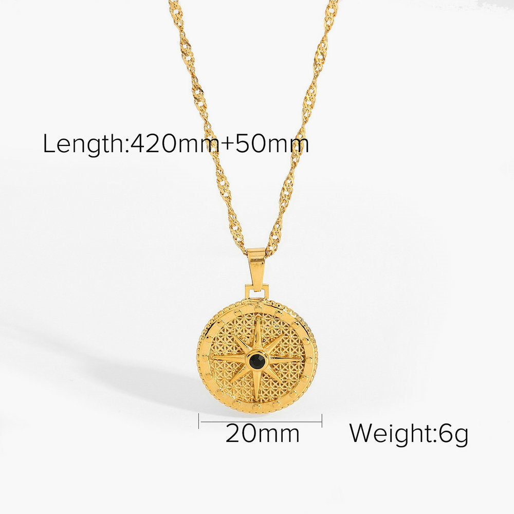 Vintage Diamond Heart Necklace