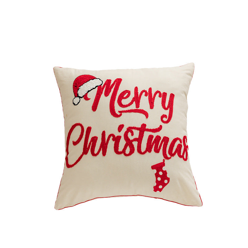 Cozy Square Christmas Decor Cushion Covers