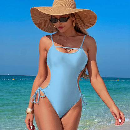 Sexy Backless One-Piece Swimsuit For Women