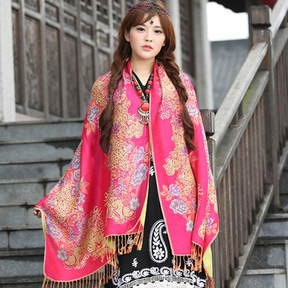 Nepal Ethnic Style Shawl Scarf