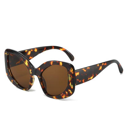 Exaggerated Shape UV400 Sunglasses Trendy Cat Eye Shades