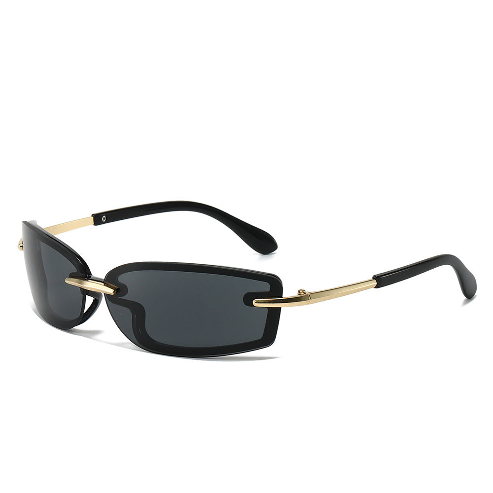 Futuristic Square Candy Color Sunglasses for Women