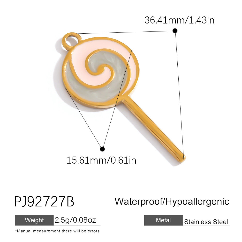 DIY 18K Gold Plated Stainless Steel Jewelry Accessories for Bracelets and Necklaces