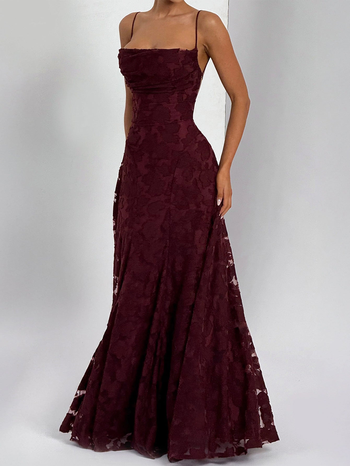 Elegant A-Line Maxi Dress for Women