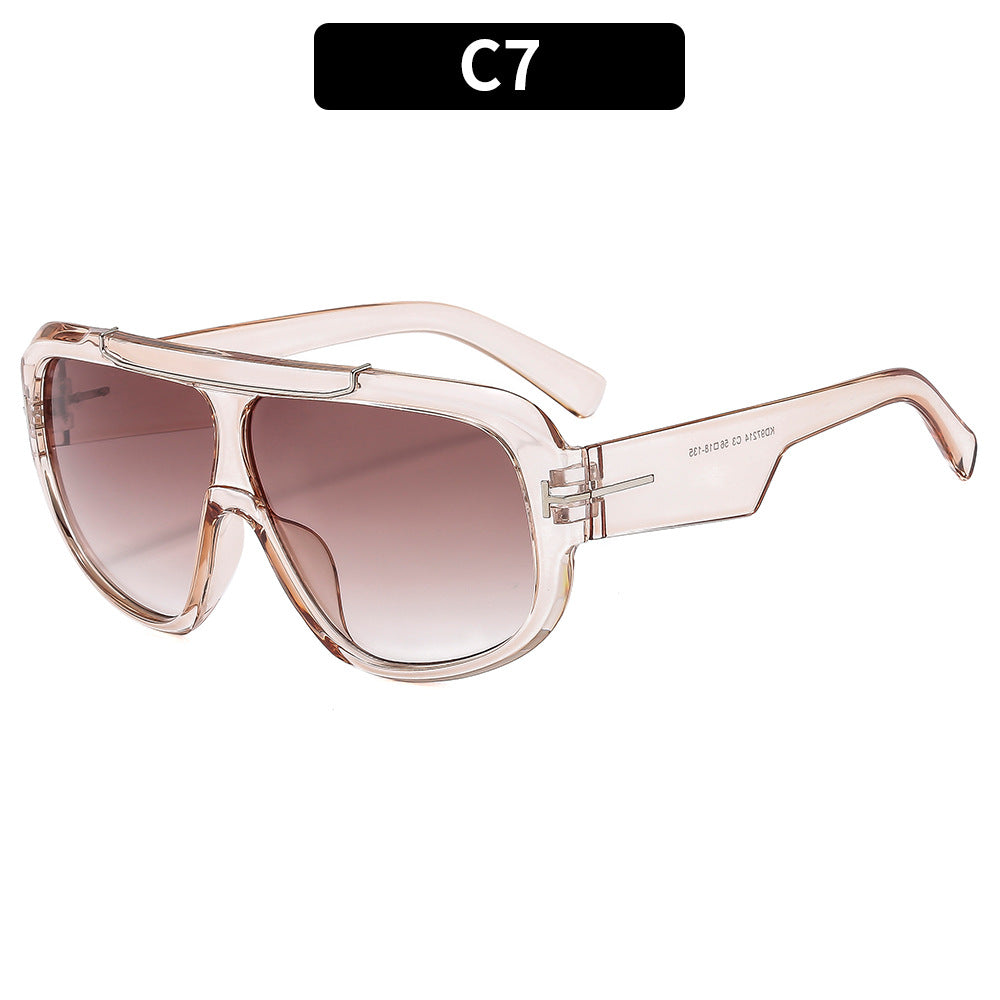 Trendy Oversized Sports Sunglasses for Men and Women