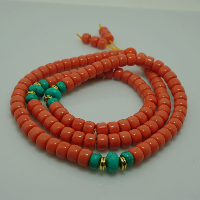 Tibetan Style 108 Counting Beads Glass Beads Holding A Rosary Car Beads Necklace Or Bracelet Home Decor