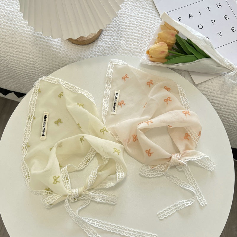 Haila - Farmhouse Romantic Floral Headscarf