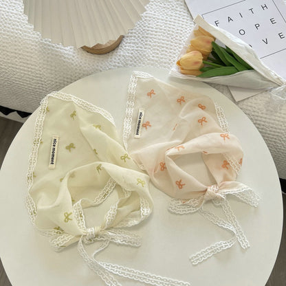 Haila - Farmhouse Romantic Floral Headscarf