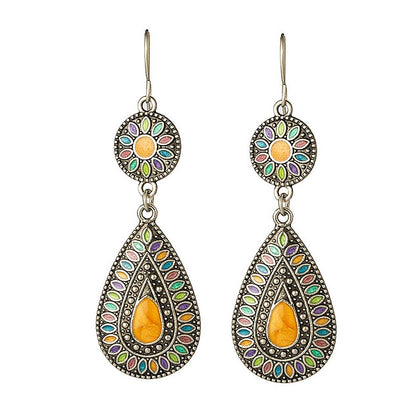 Bohemian Geometric Drop Earrings Zinc Alloy Dangle Jewelry