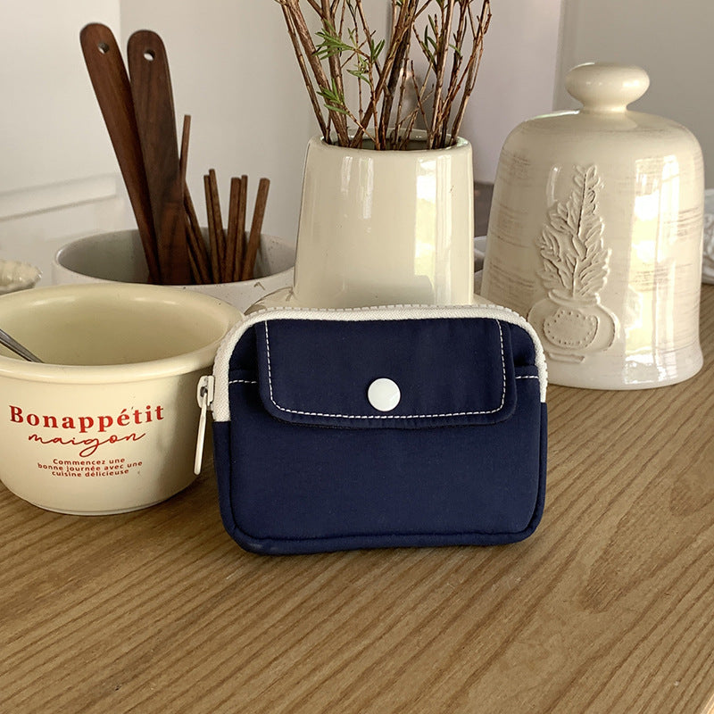 Cute Mini Coin Purse Portable Card Holder Bluetooth Headset Bag