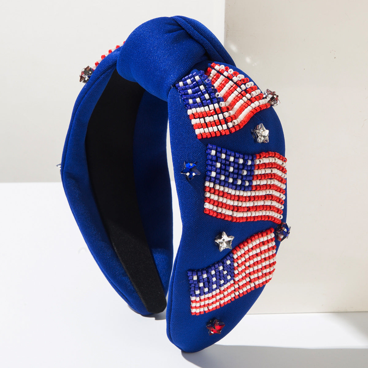 Creative American Flag Rhinestone Headband for Independence Day
