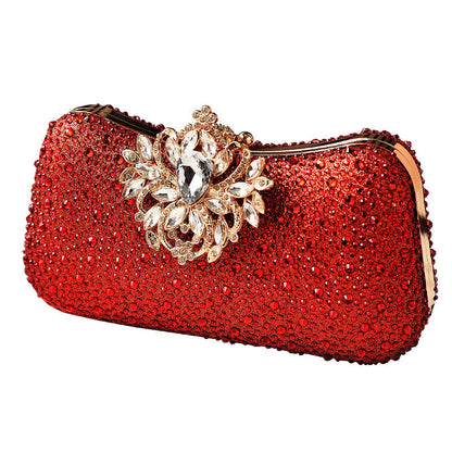 Luxury Rhinestone Evening Clutch Bag for Women