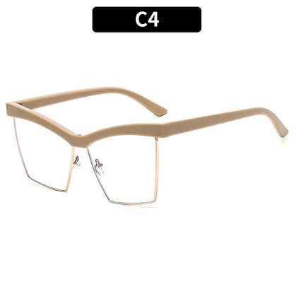 Fashionable Blue Light Blocking Rectangle Glasses for Adults