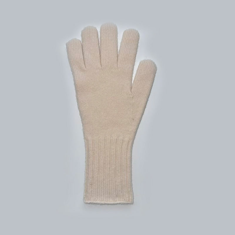 100% Pure Wool Touchscreen Fingerless Gloves for Women