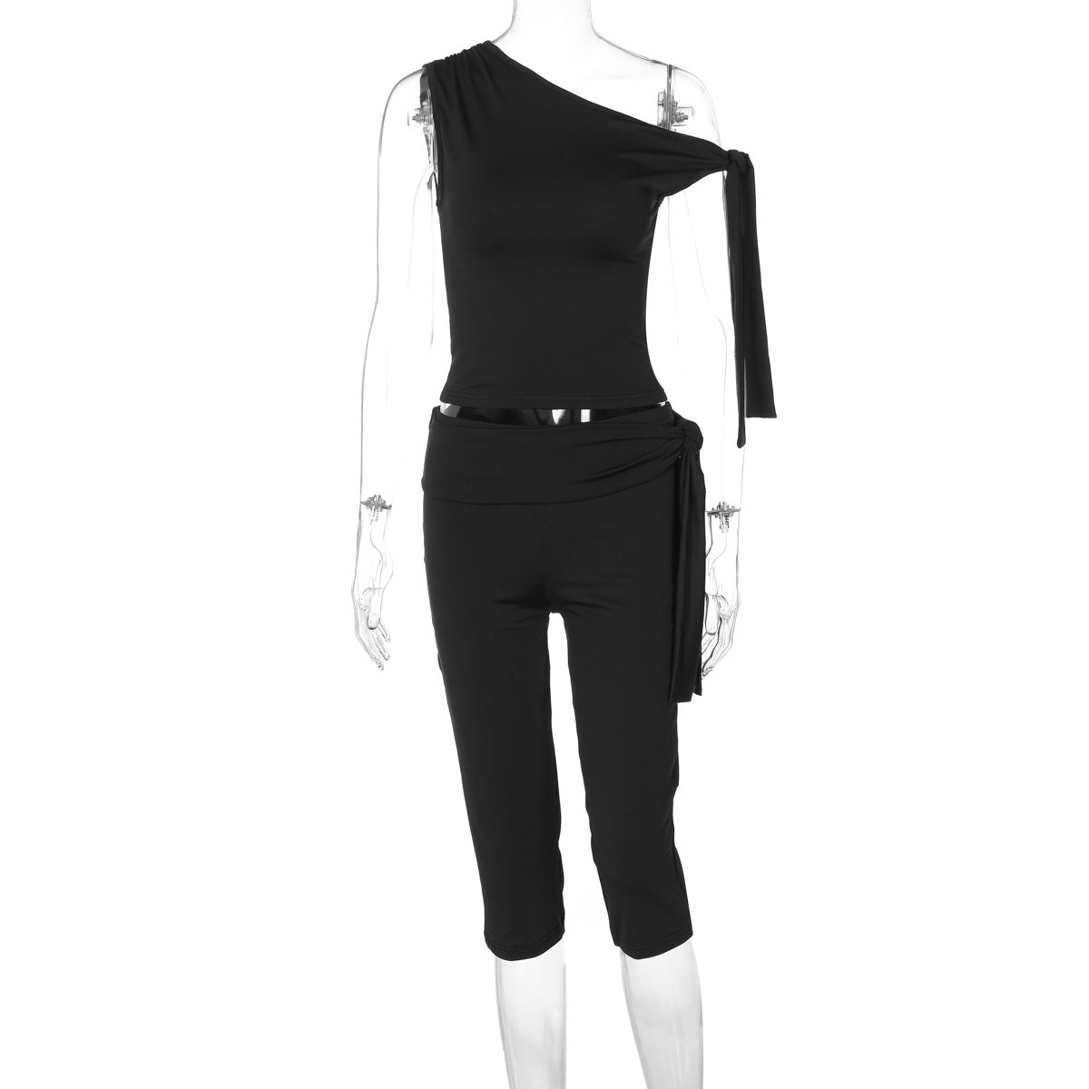Women's Trendy Street Style Sleeveless Tops and Shorts Set