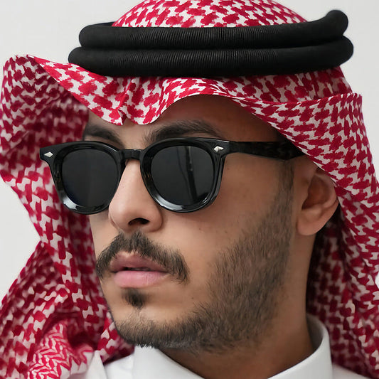 Trendy Oval Frame Sunglasses Stylish UV400 Protection