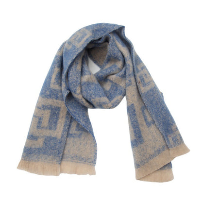 Plaid Vintage Print Scarves